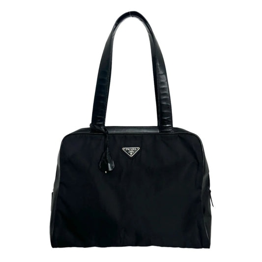 PRADA Tessuto Lock & Key Tote