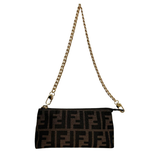 FENDI Zucca Pouch with Chain