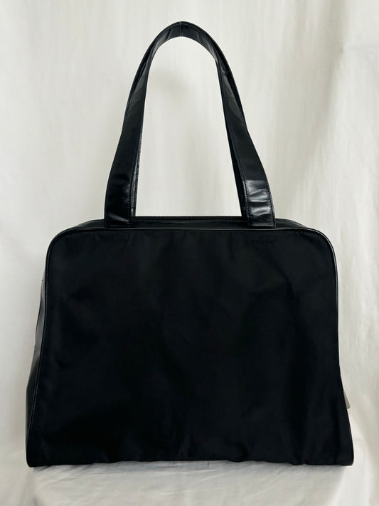 PRADA Tessuto Lock & Key Tote