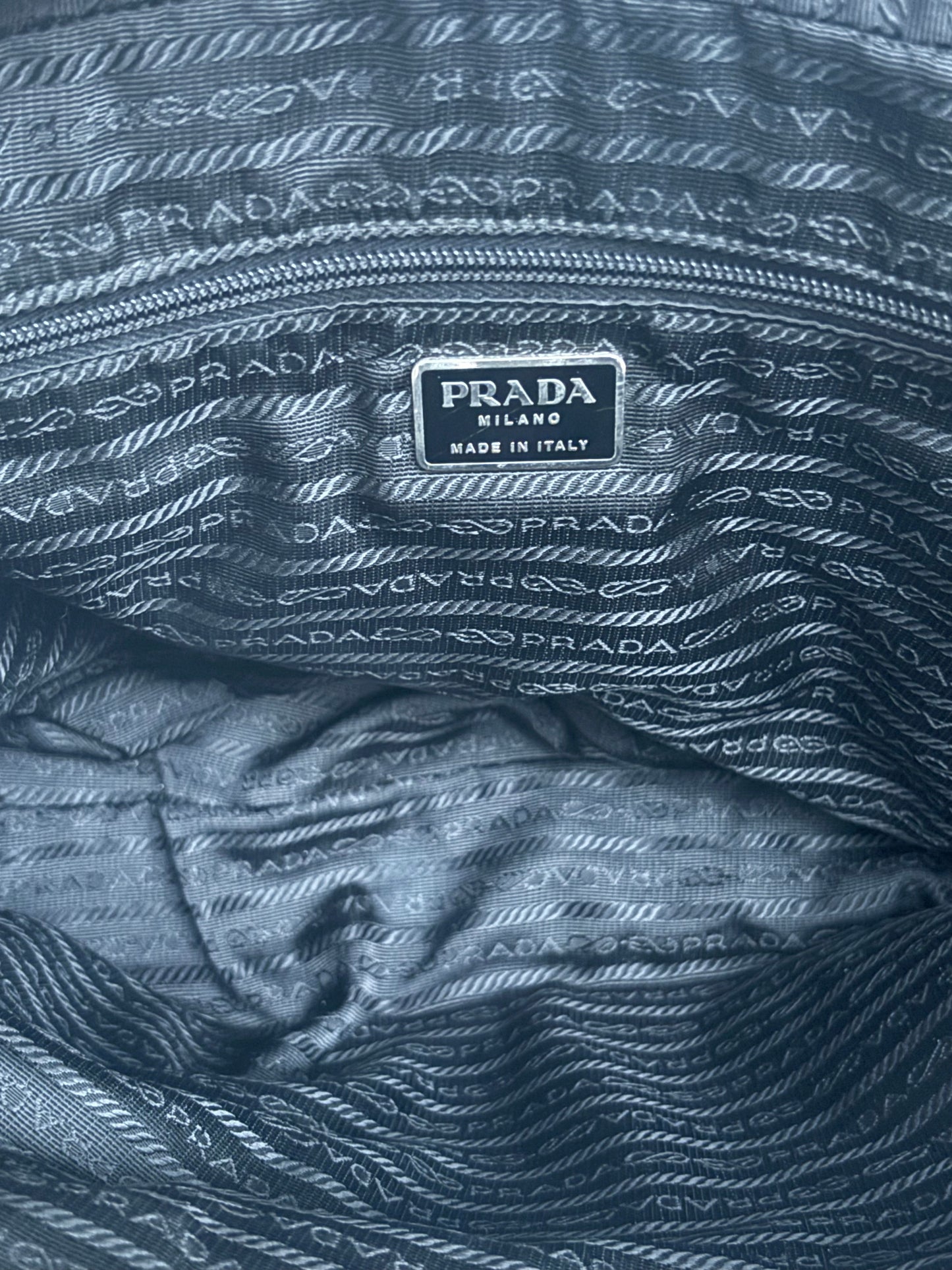 PRADA Tessuto Lock & Key Tote