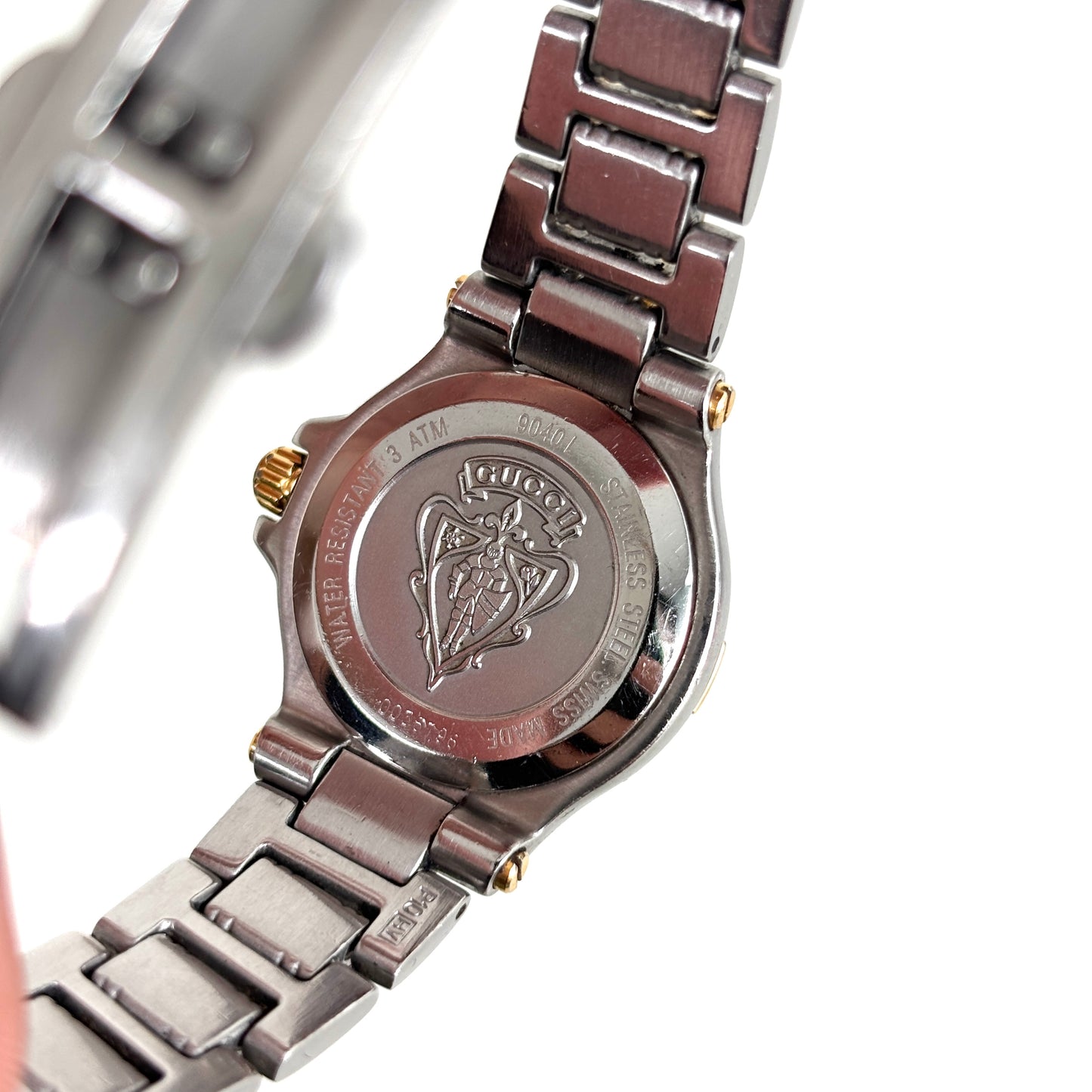 GUCCI 9040L Steel Watch Two-tone