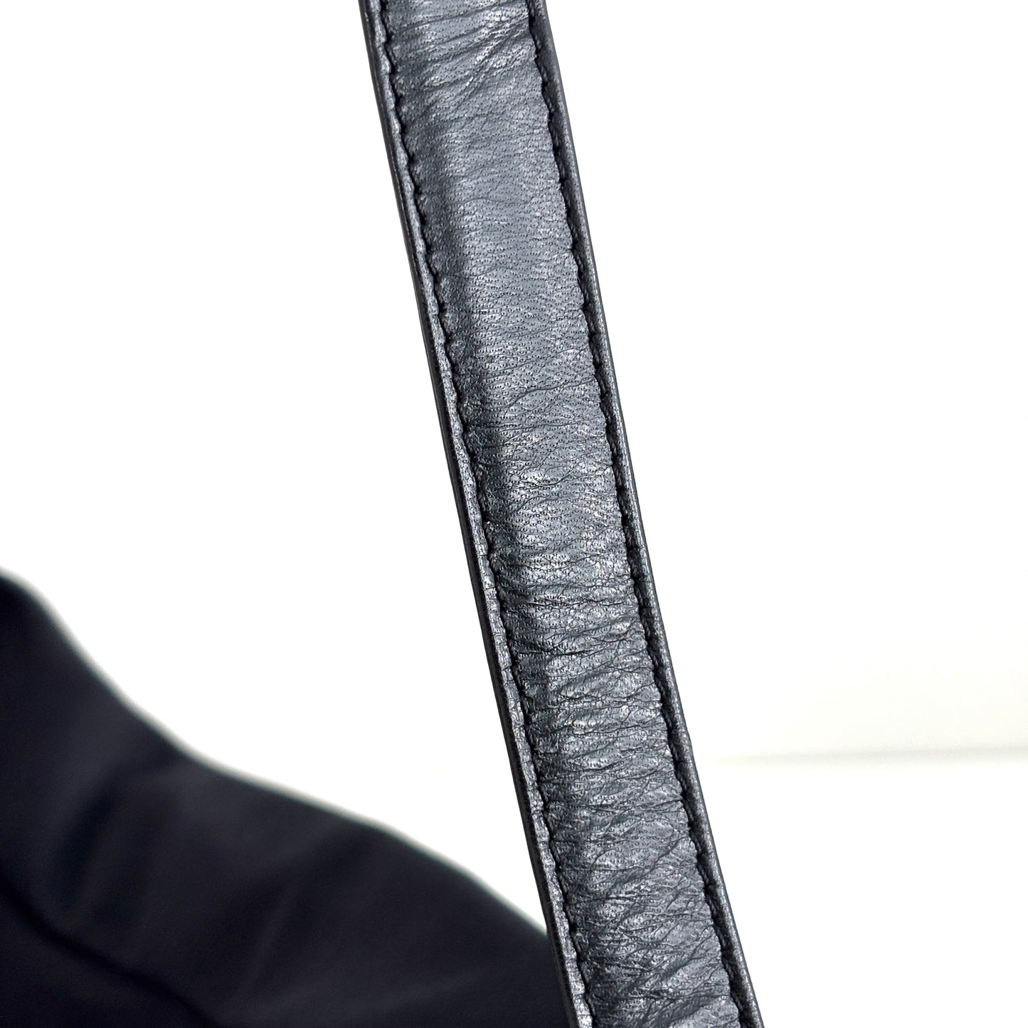 FENDI Neoprene Baguette Black