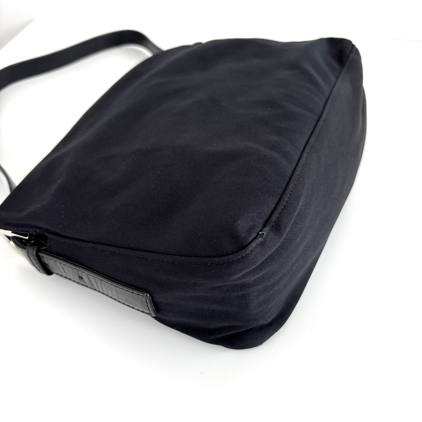 FENDI Neoprene Baguette Black