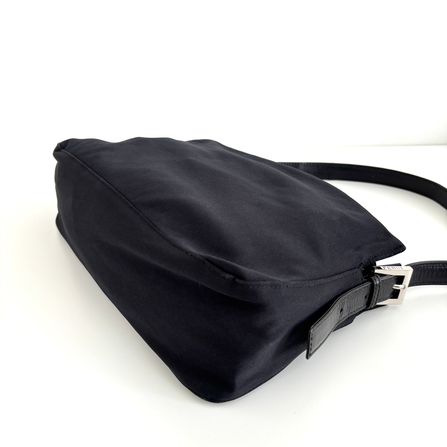 FENDI Neoprene Baguette Black