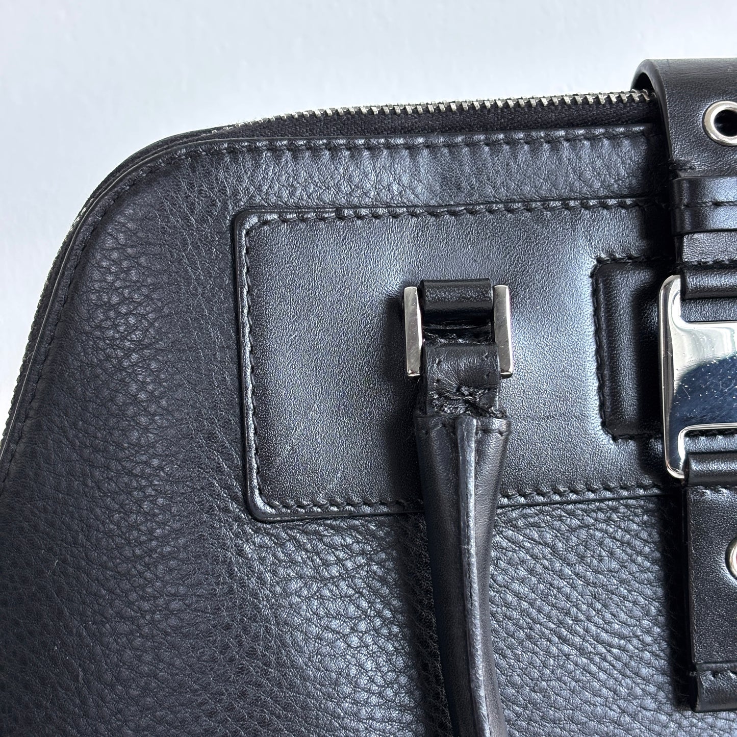 DIOR Leather Street Chic Uptown Black