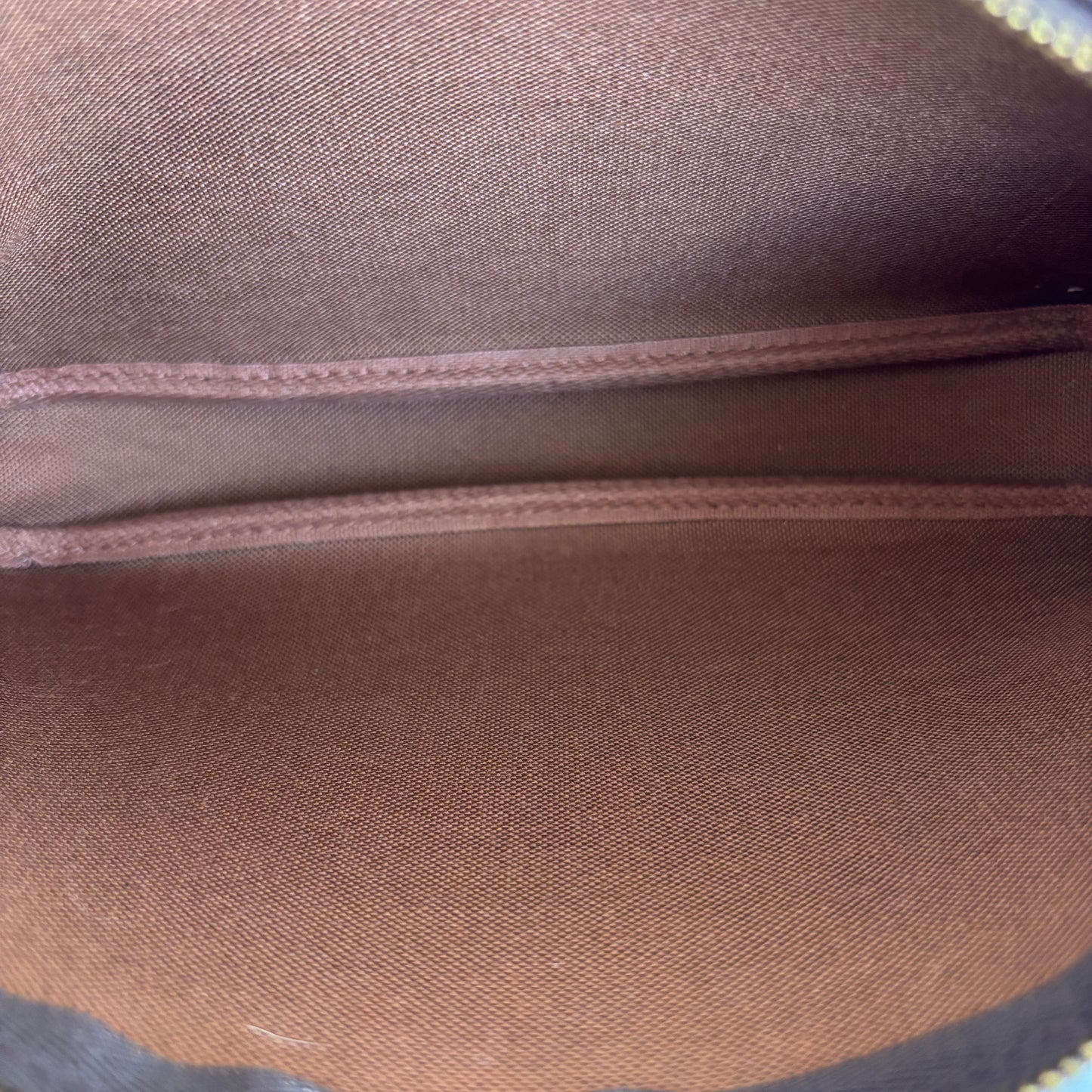 LOUIS VUITTON Monogram Canvas Pochette Accessoires Brown
