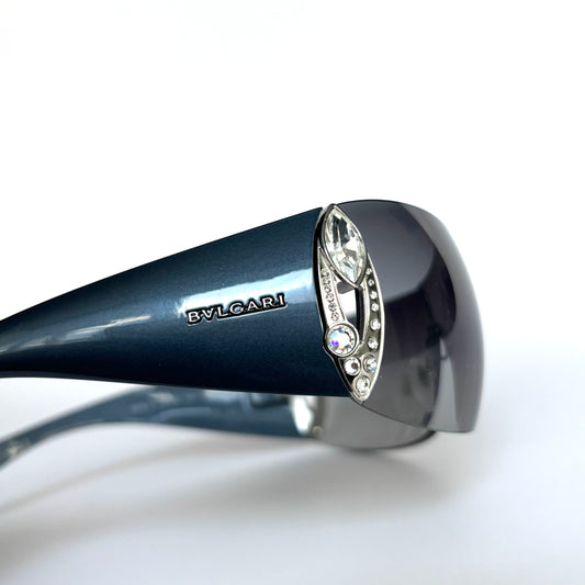 BULGARI Crystal Shield Sunglasses