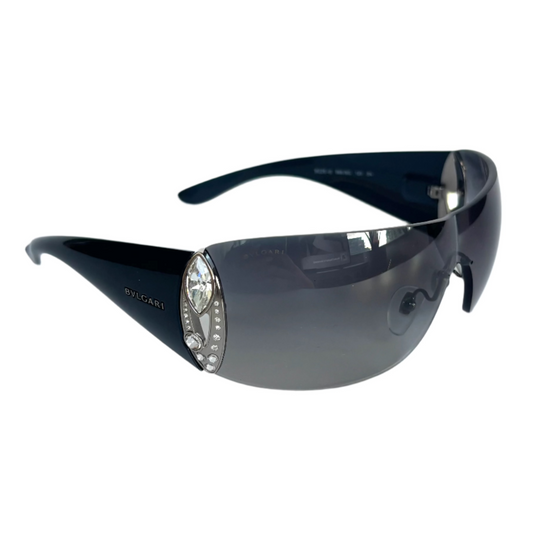 BULGARI Crystal Shield Sunglasses