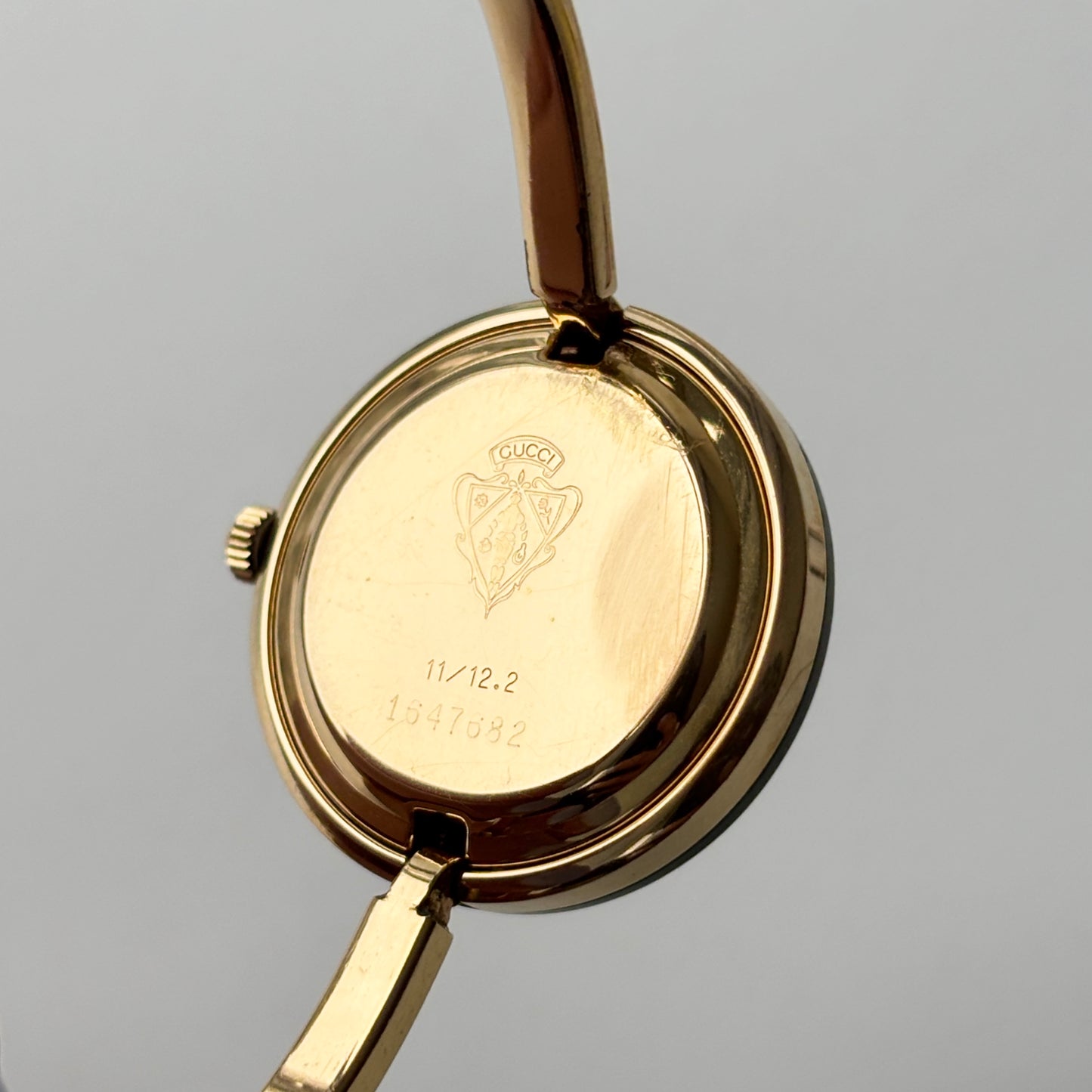 GUCCI Change Bezel Watch Bangle + 6 Bezels (Rare)