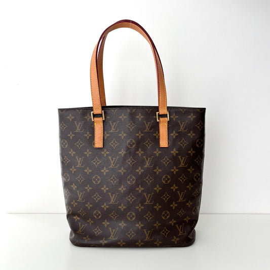LOUIS VUITTON Monogram Canvas Vavin GM Tote Bag Brown