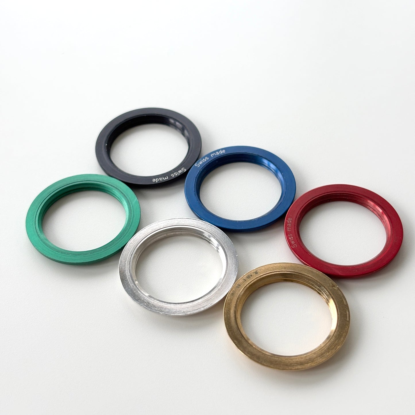 GUCCI Change Bezel Watch Bangle Box Set + 6 Bezels