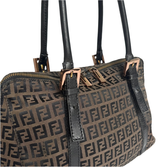 FENDI Zucchino Shoulder Bag