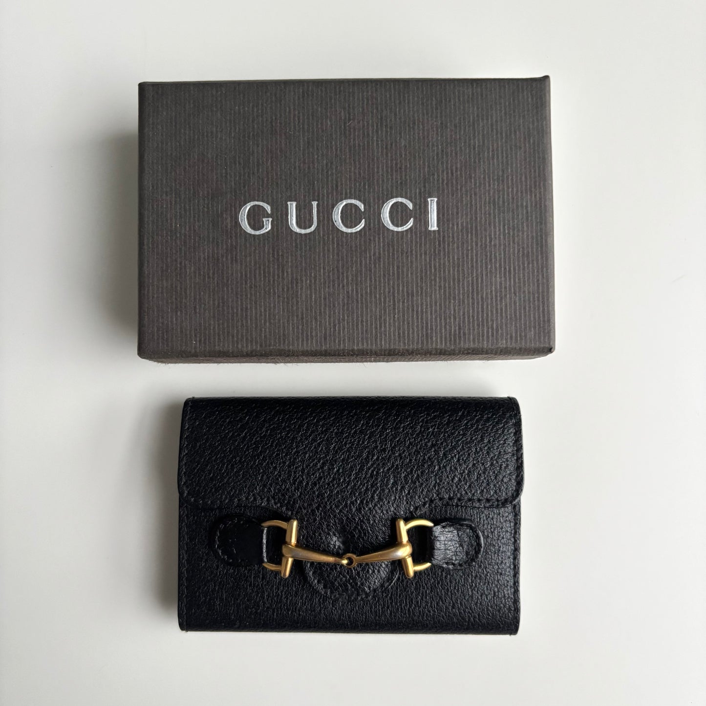 GUCCI Horsebit Key Case