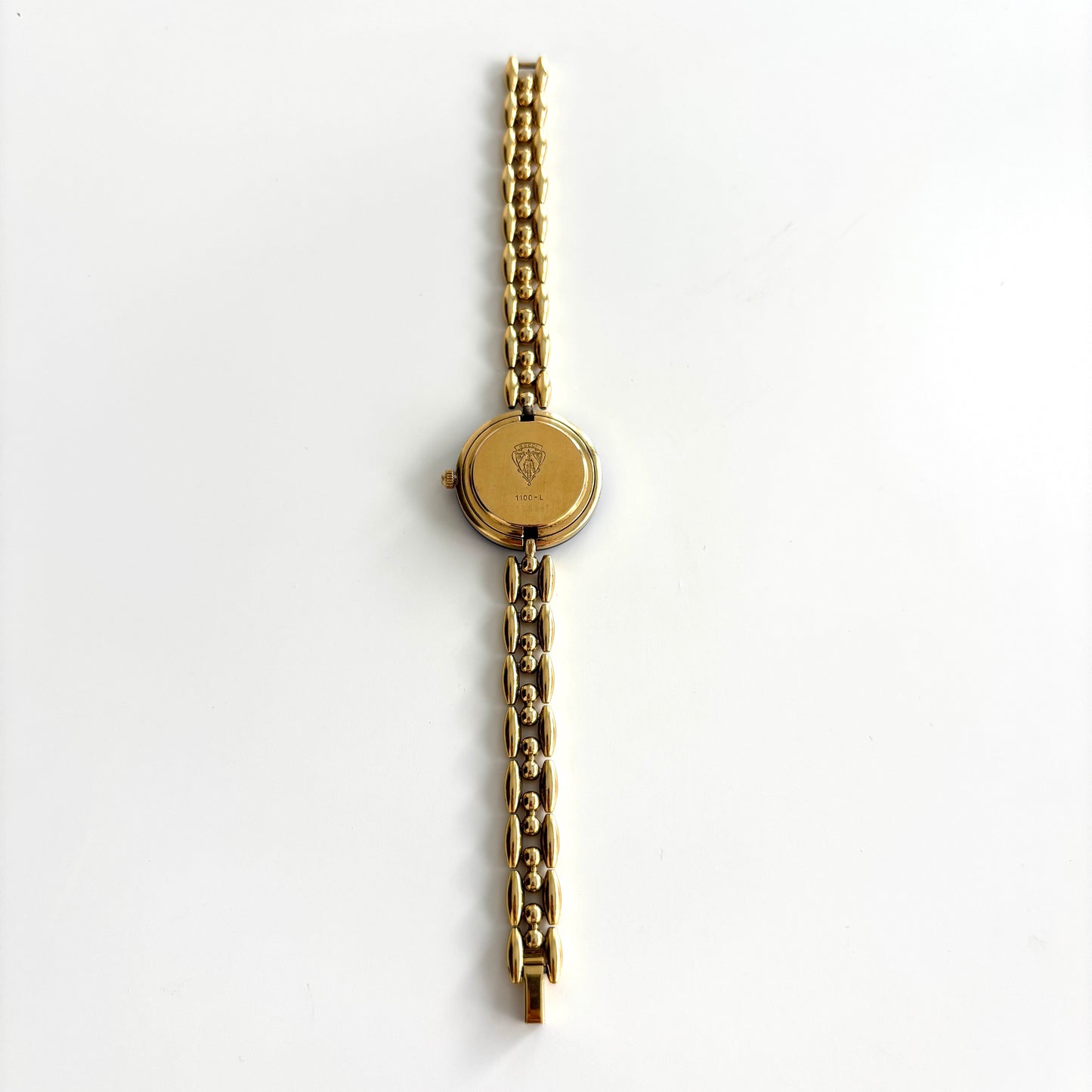 GUCCI Change Bezel Watch Rice Link + 4 Bezels