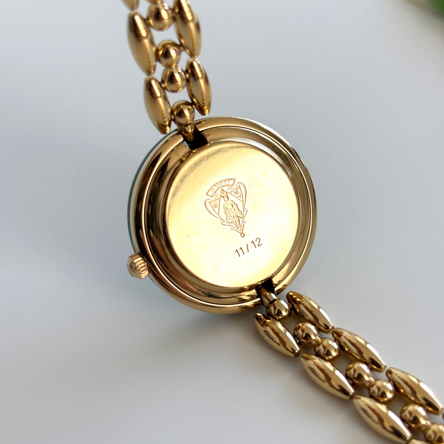GUCCI Change Bezel Rice Link Multicolor Watch