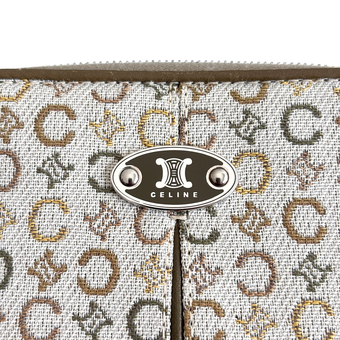 CELINE Triomphe Monogram Canvas Wallet