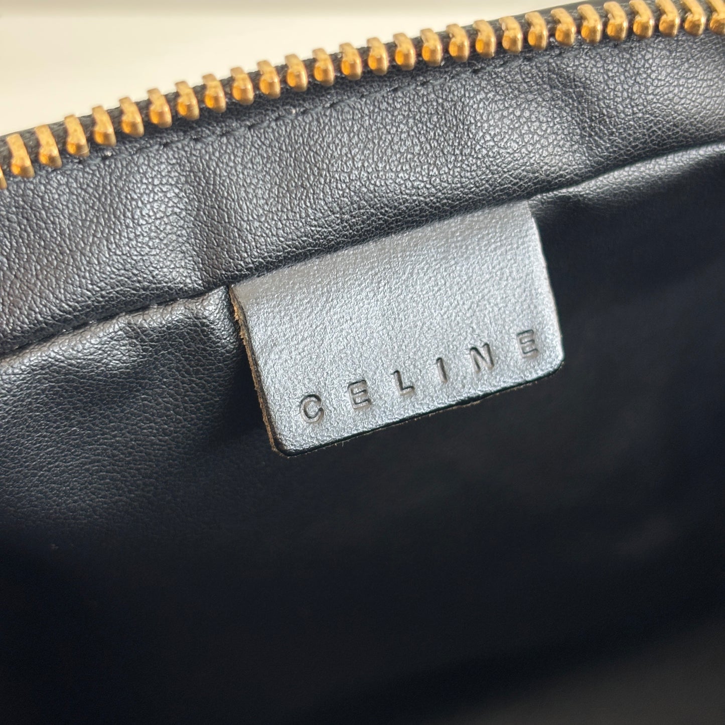 CELINE Macadam Canvas Pouch
