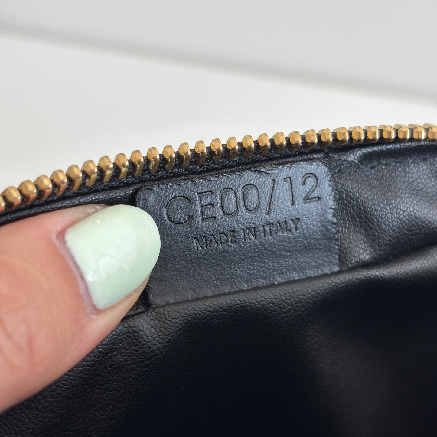 CELINE Macadam Canvas Pouch