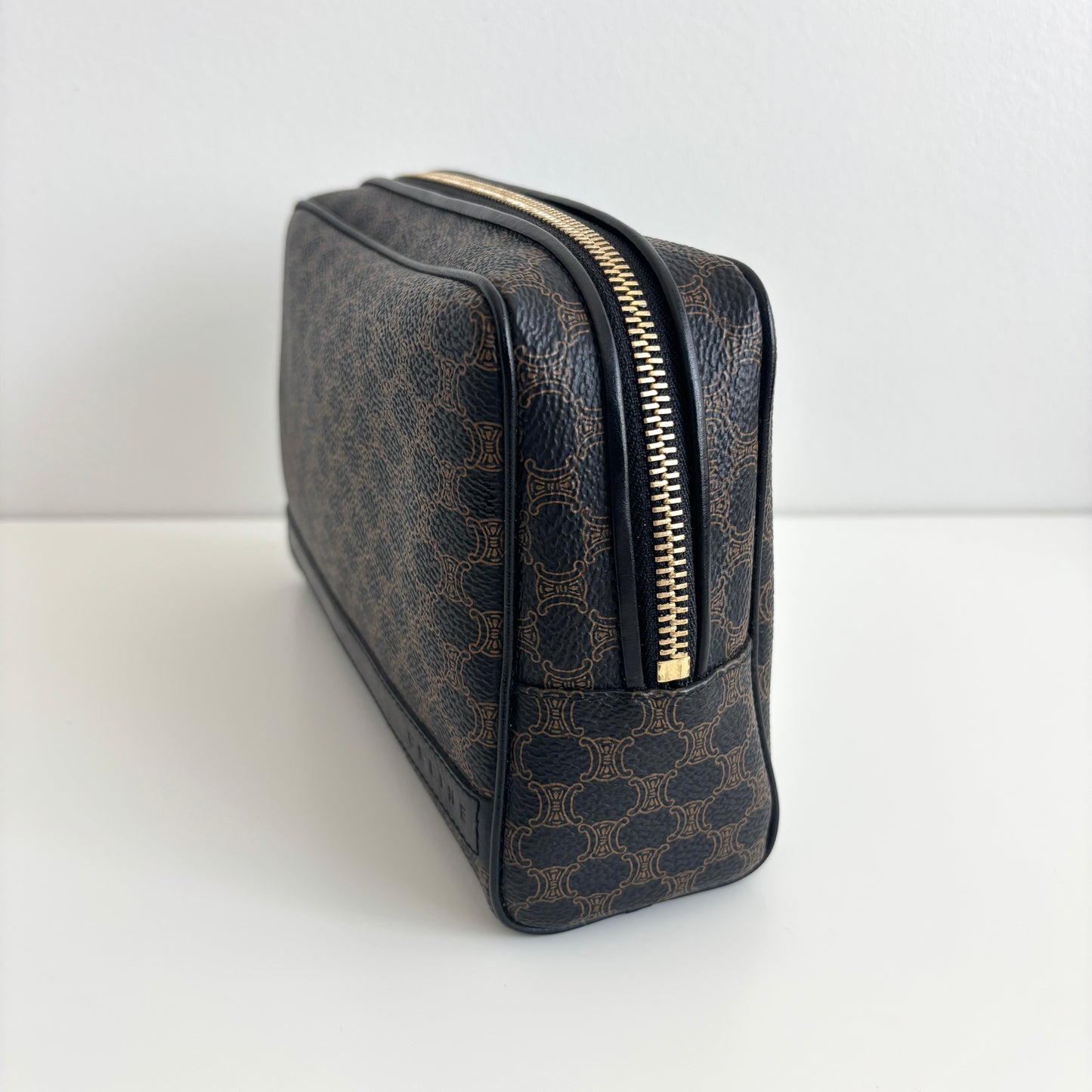 CELINE Macadam Canvas Pouch
