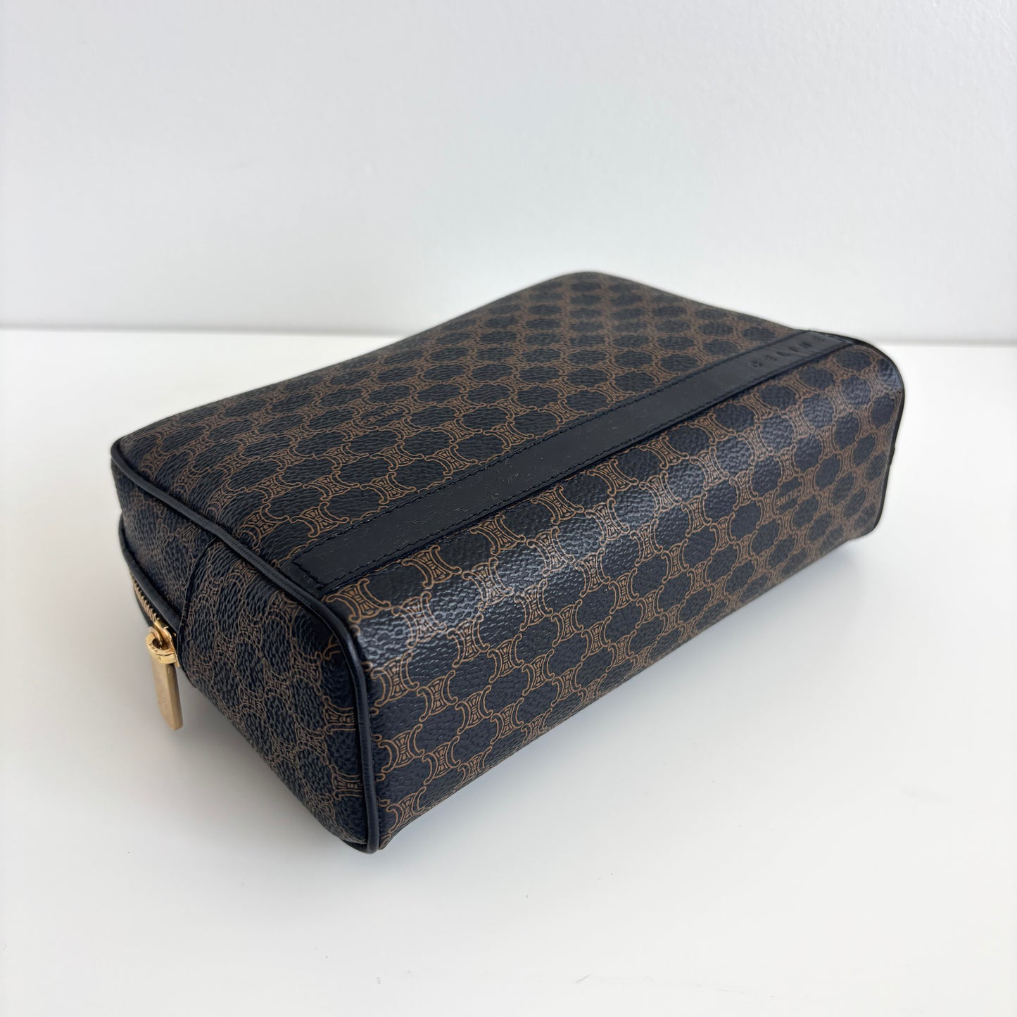 CELINE Macadam Canvas Pouch