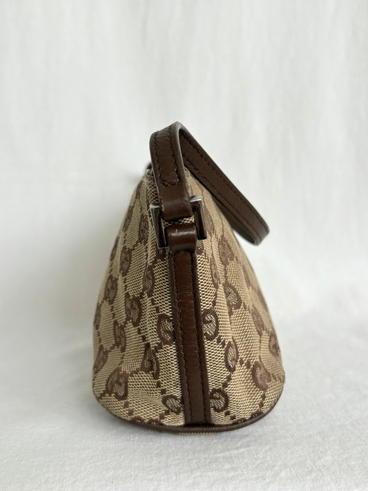 GUCCI Monogram Boat Pochette