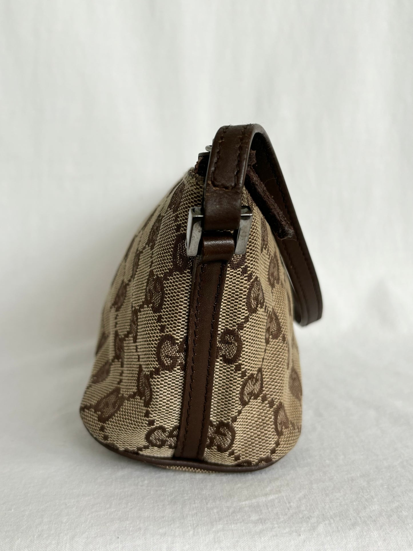 GUCCI Monogram Boat Pochette