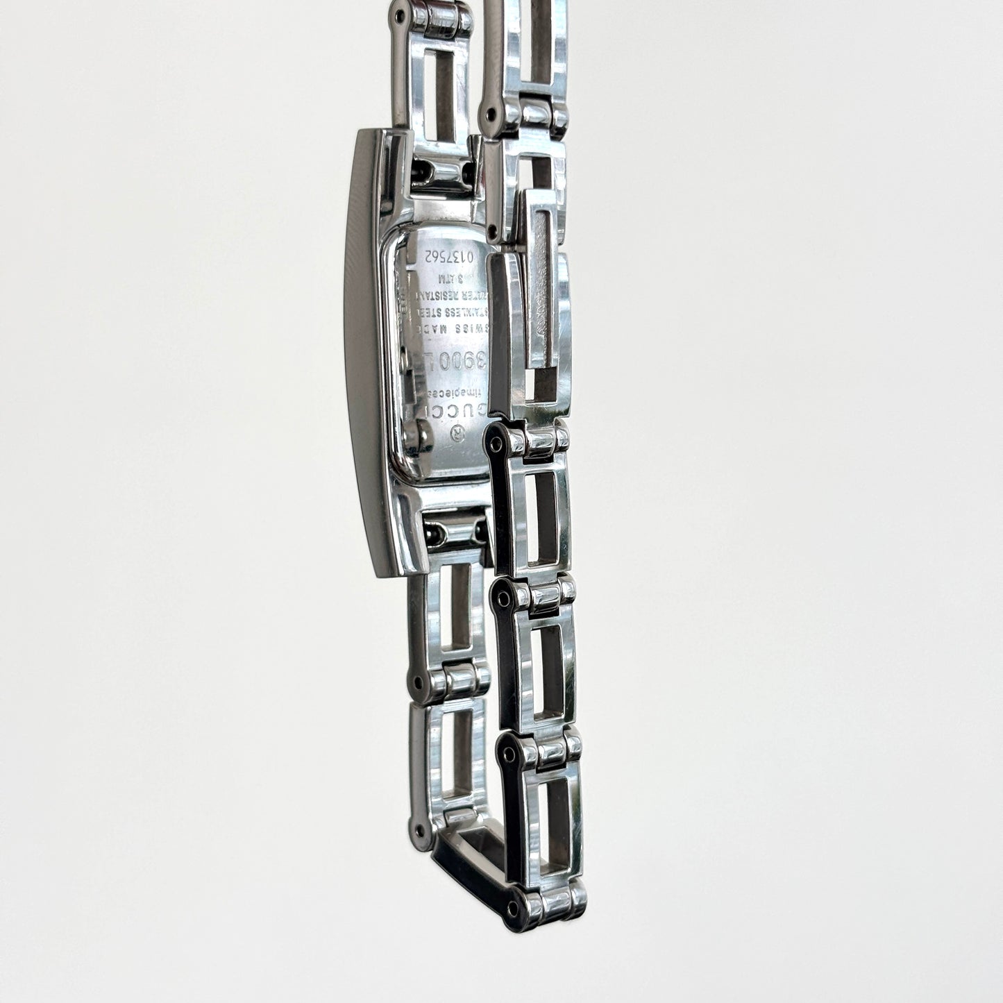 GUCCI 3900L Steel Watch Silver