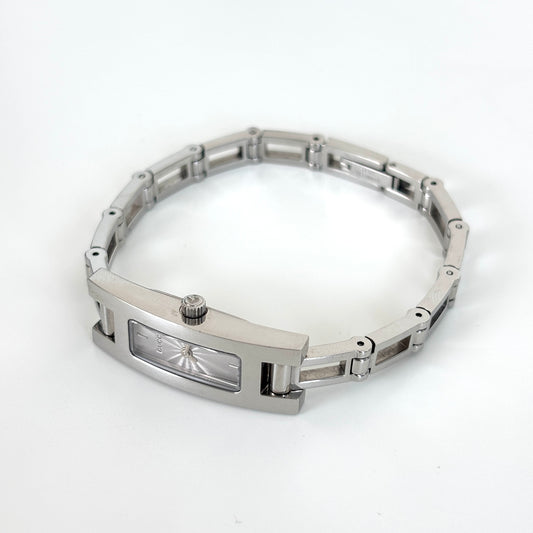 GUCCI 3900L Steel Watch Silver