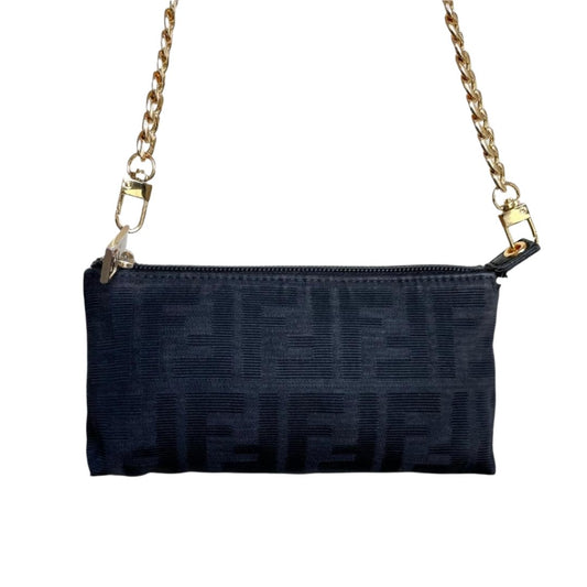 FENDI Zucca Pouch with Chain