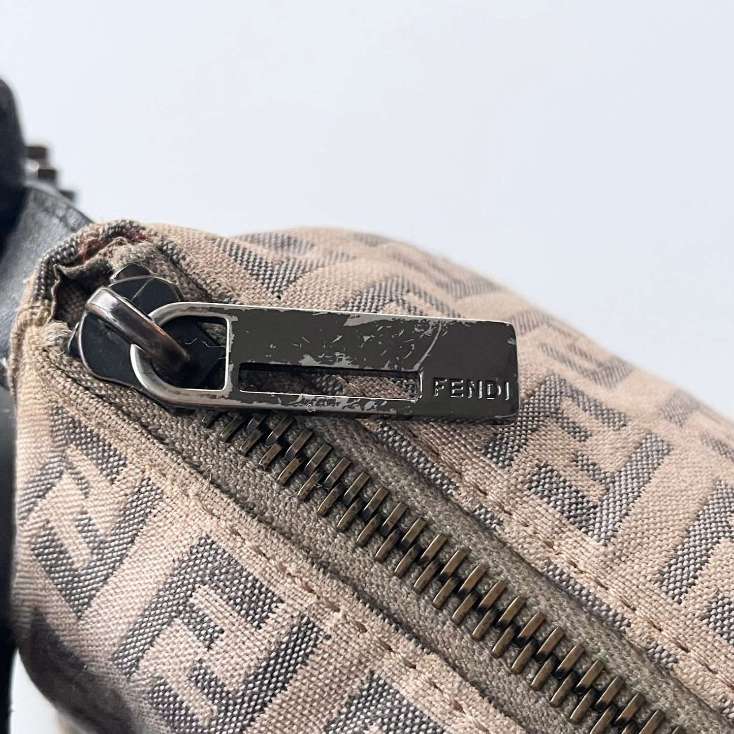 FENDI Zucchino Shoulder Bag