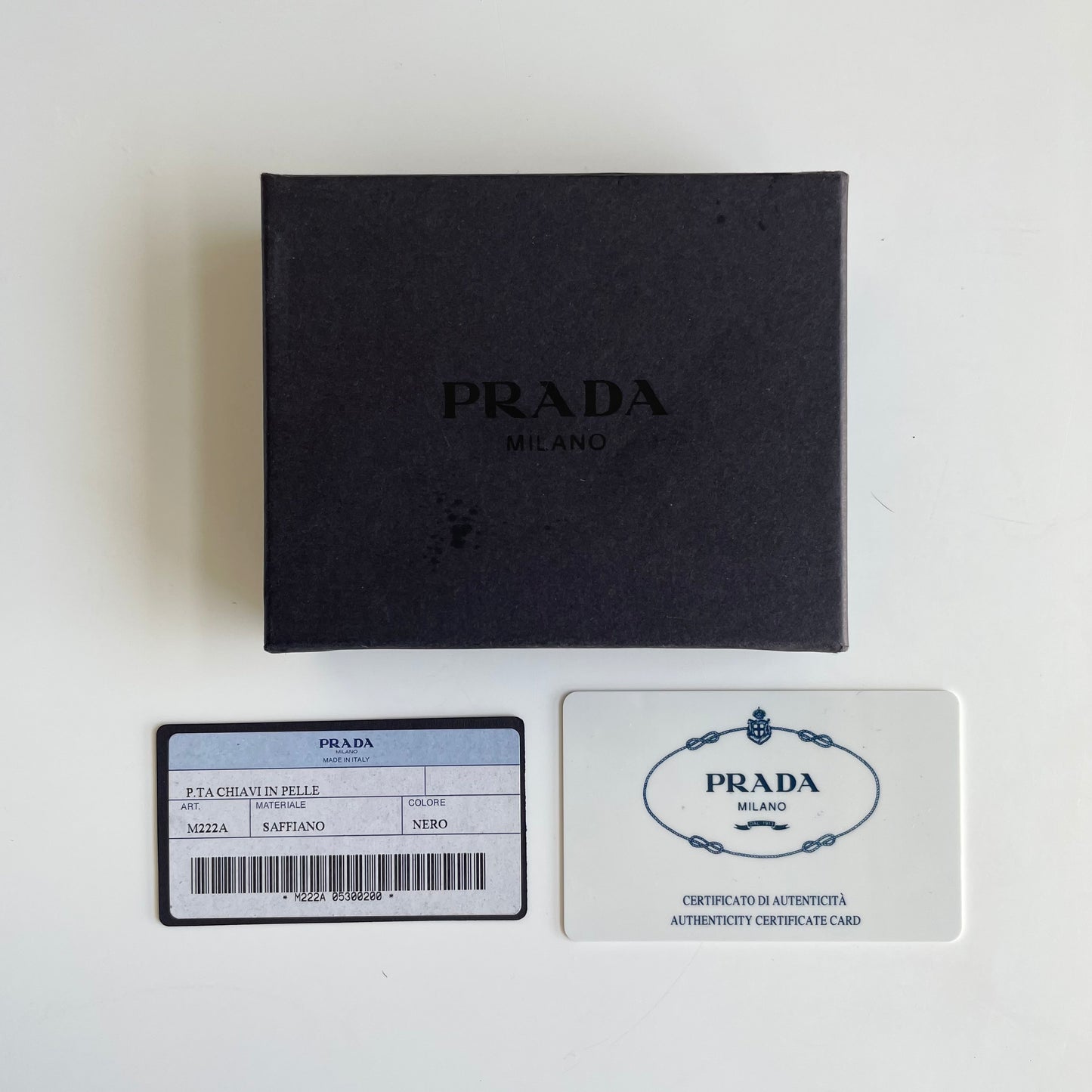 PRADA Leather Key Case