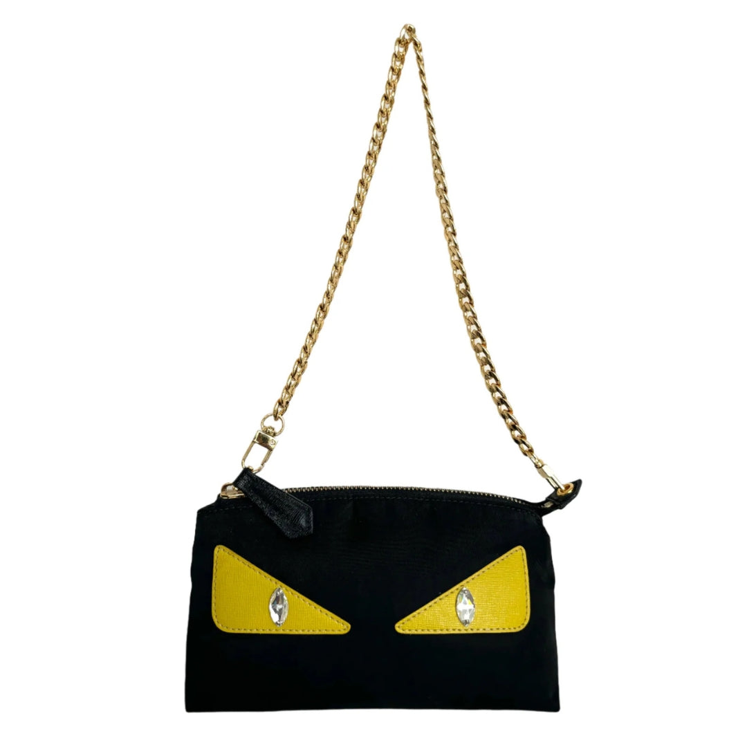 FENDI Monster Pouch with Chain