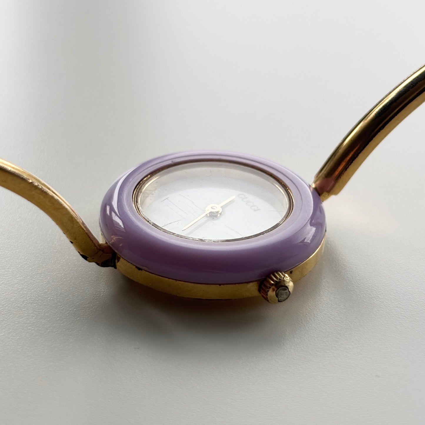 GUCCI Change Bezel Watch Bangle + 6 Bezels