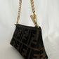 FENDI Zucca Pouch with Chain