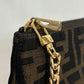 FENDI Zucca Pouch with Chain