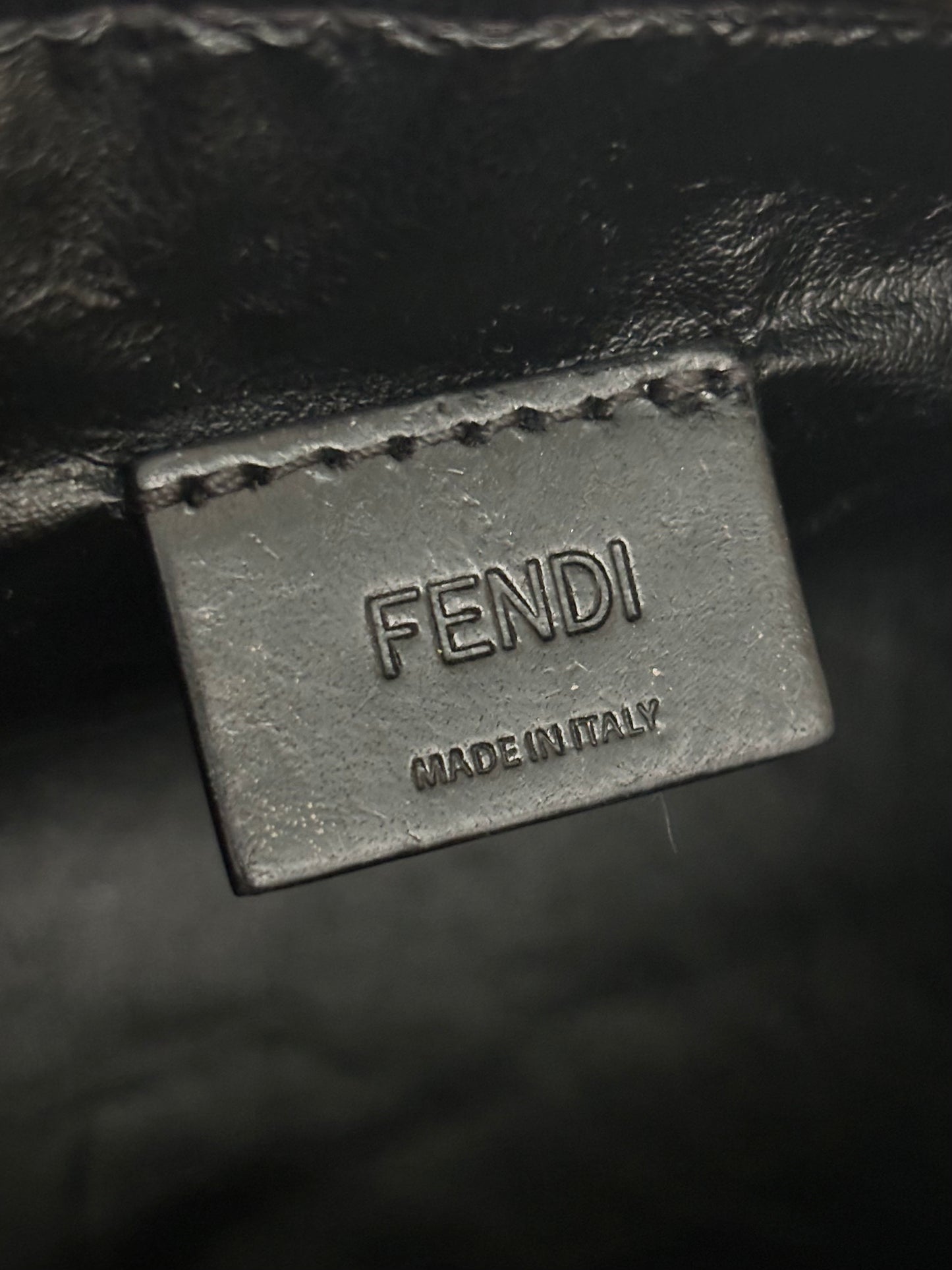 FENDI Monster Pouch with Chain