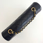 CHANEL Lambskin Diana Medium Black