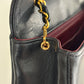 CHANEL Lambskin Diana Medium Black