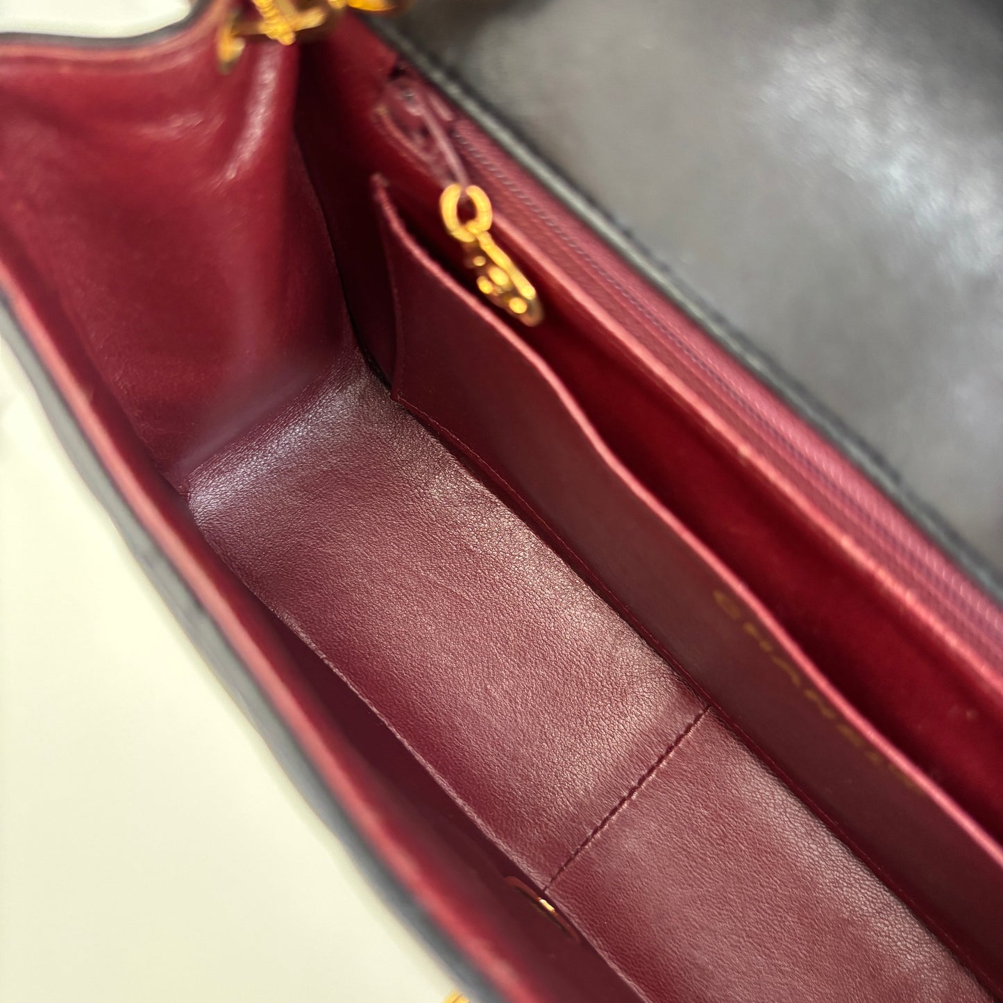 CHANEL Lambskin Diana Medium Black