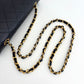 CHANEL Lambskin Diana Medium Black