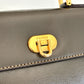 FENDI Leather Janus Mini Olive Green