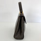 FENDI Leather Janus Mini Olive Green