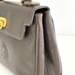 FENDI Leather Janus Mini Olive Green
