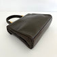 FENDI Leather Janus Mini Olive Green