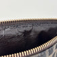 FENDI Zucca Canvas Pouch with Chain