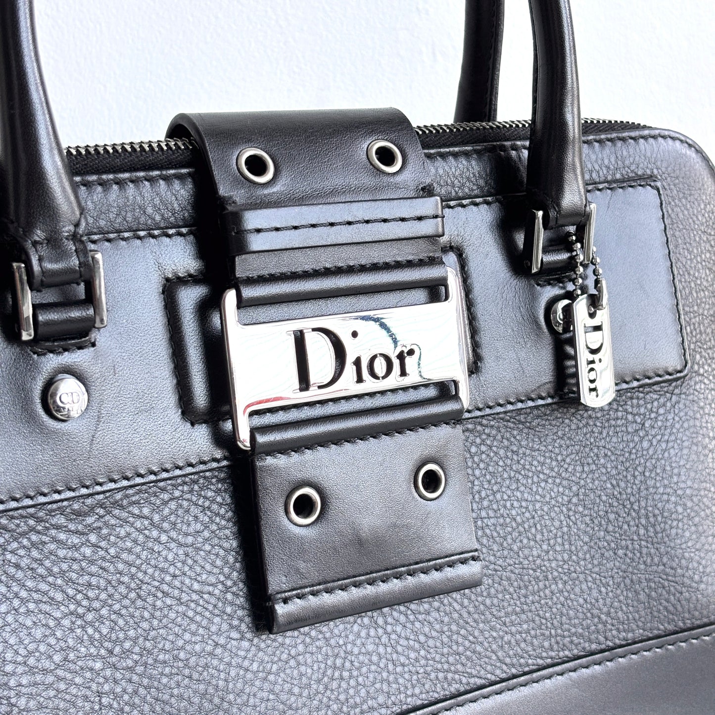 DIOR Leather Street Chic Uptown Black