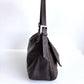 FENDI Lambskin Mamma Baguette Brown