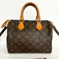 LOUIS VUITTON Speedy 25 with strap