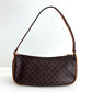 CELINE Macadam Canvas Pochette Brown