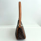 CELINE Macadam Canvas Pochette Brown